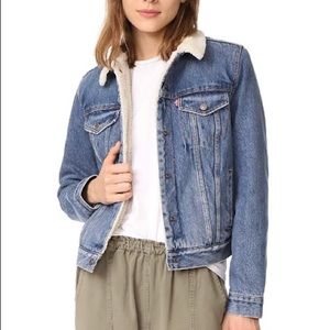 Levi’s Original Sherpa Trucker Jacket, Denim